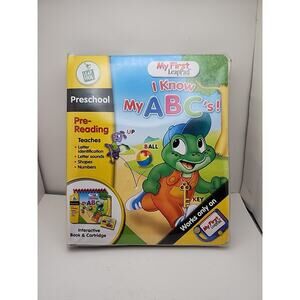 Leap Frog My First LeapPad: I Know My ABCs Interactive Book & Cartridge